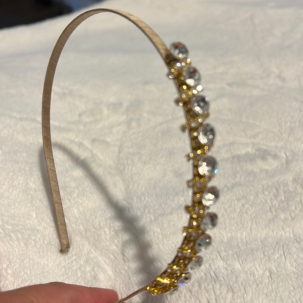 Lelet NY half crystal headband